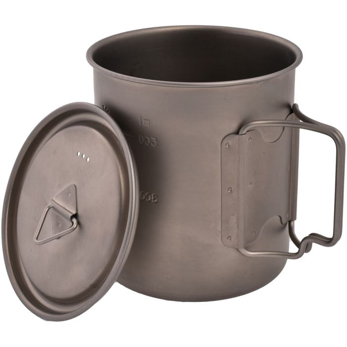 Space Saver Mug w/ Lid (Titanium)