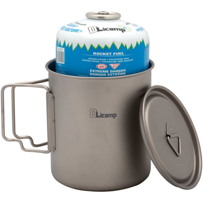 Space Saver Mug w/ Lid (Titanium)