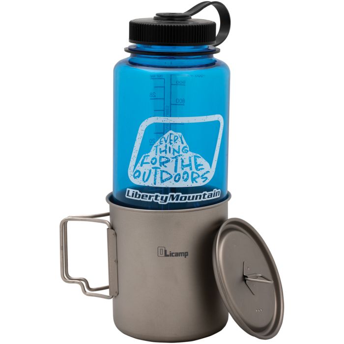 Space Saver Mug w/ Lid (Titanium)