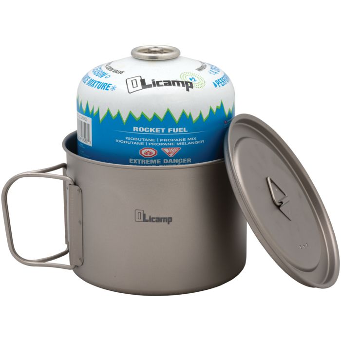 Space Saver Mug w/ Lid (Titanium)