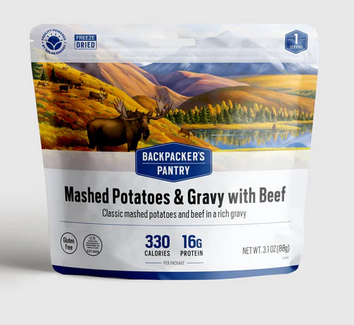 Mashed Potato & Gravy w/ Beef 1P