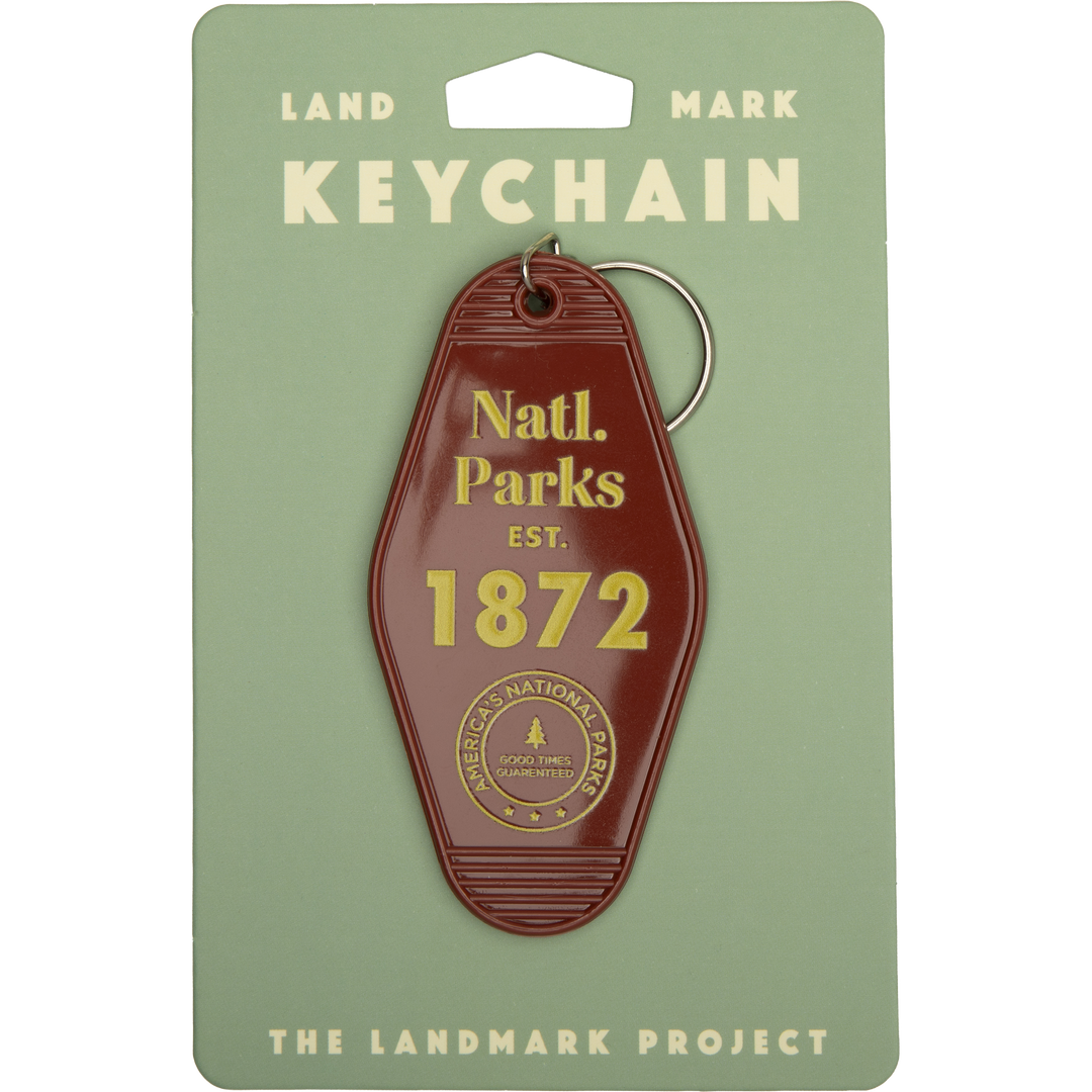 National Parks Keychain
