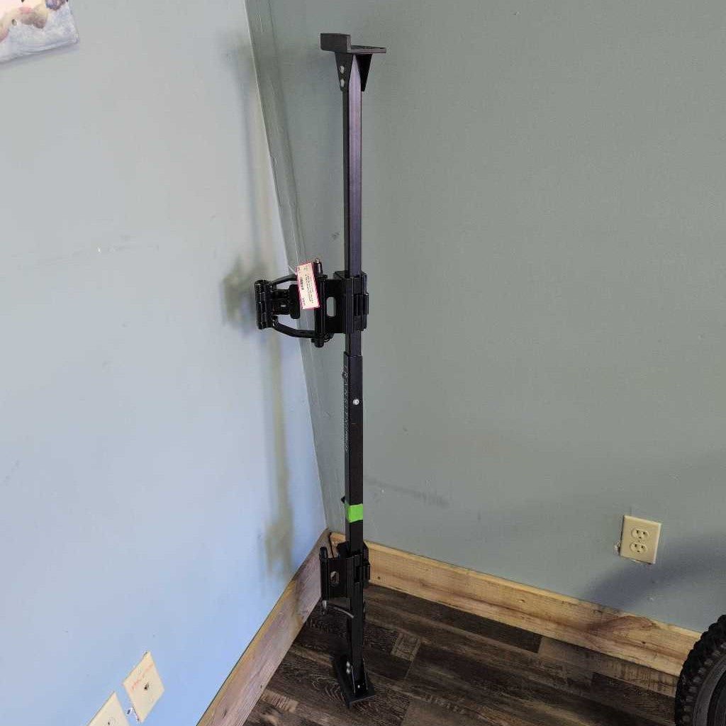 Truck bike rack w/ Rocky Mounts Driveshaft thru axle adapter