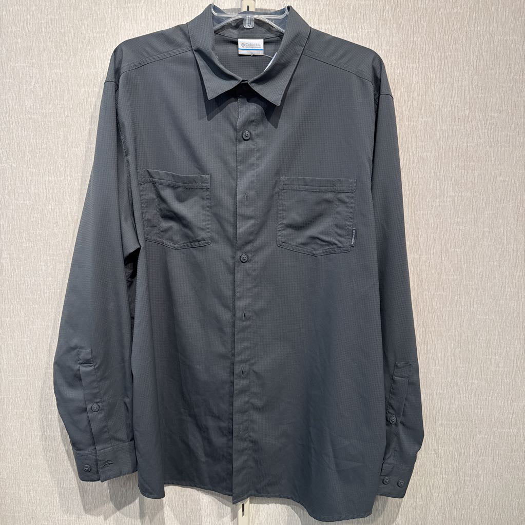 L/S Tech button down