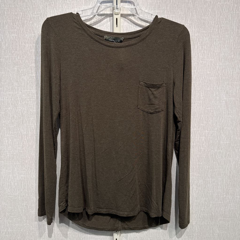 L/S boat neck T