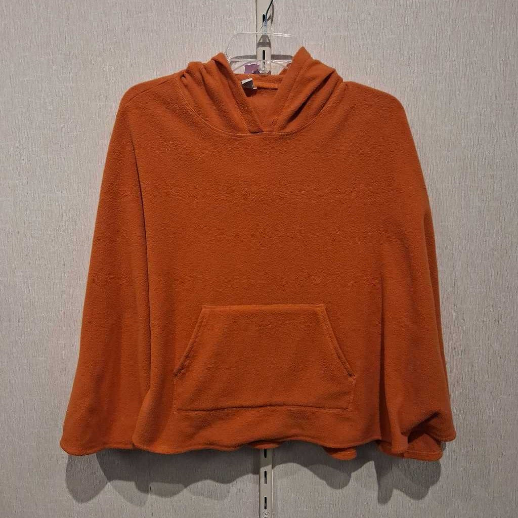 Fleece poncho/hoodie