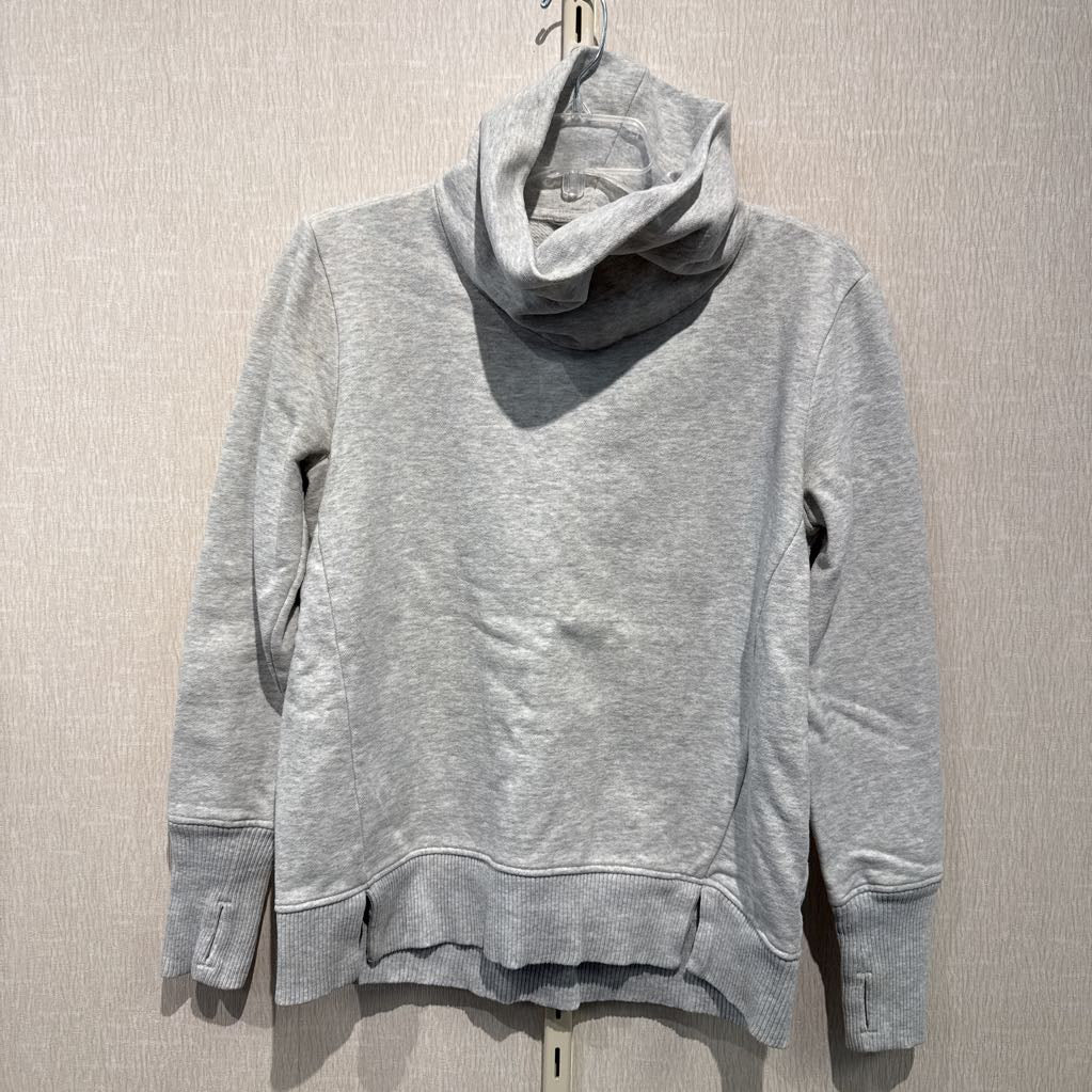 Mock-neck sweatshirt, womens