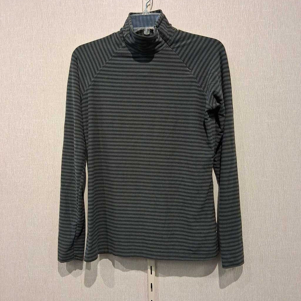 Bias zip neck fleece