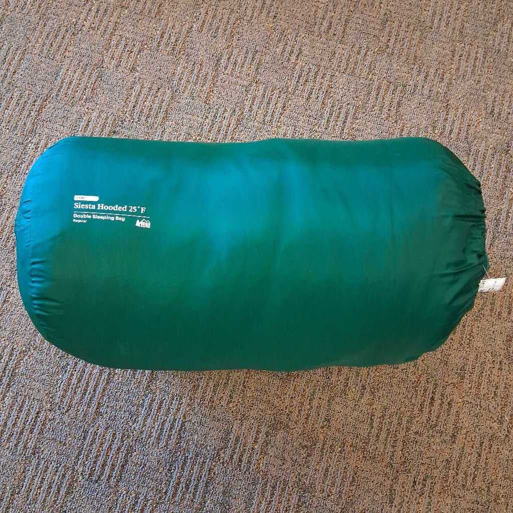 Siesta Hooded 25 degree sleeping bag