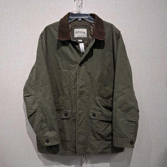 Quilted Barn Coat (2 missing buttons)