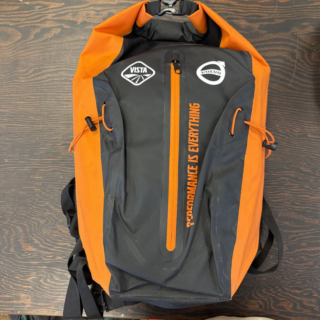 Rolltop dry bag backpack