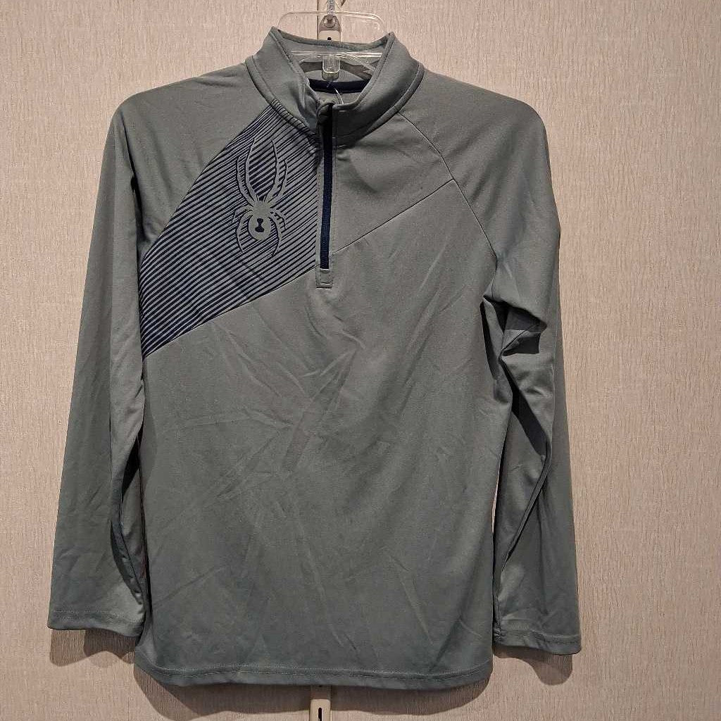1/4 zip L/S active shirt, youth