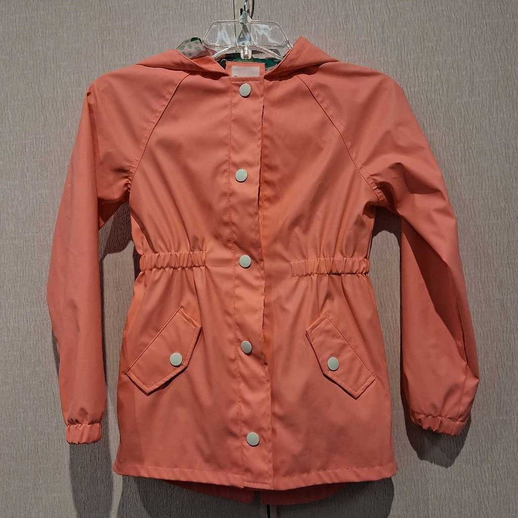 Hooded rain jacket, youth