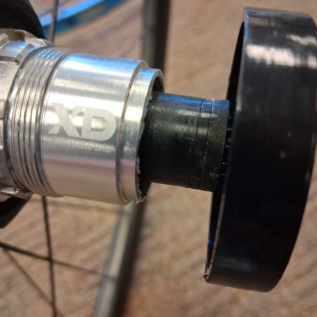 TR249 carbon XC wheelset, boost, XD