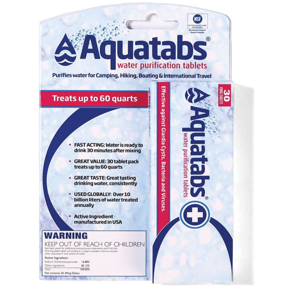 Water Purification Tabs