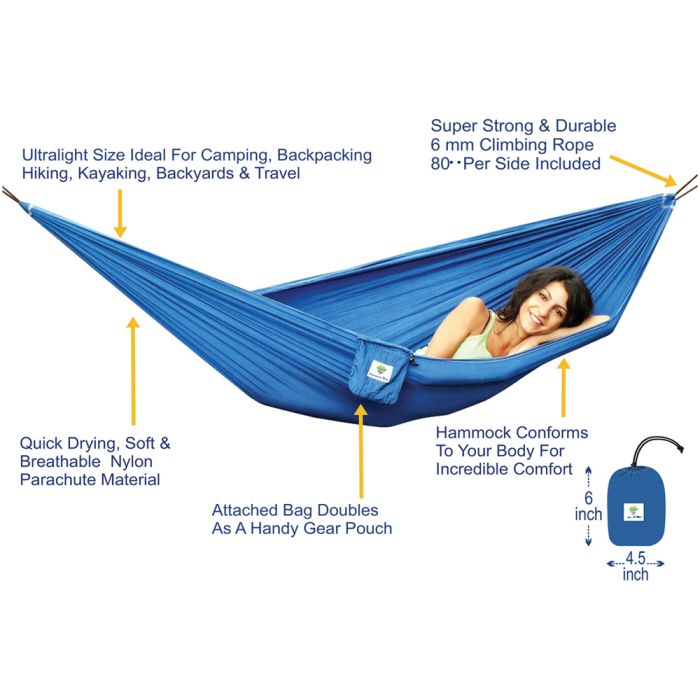 Ultralight hammock