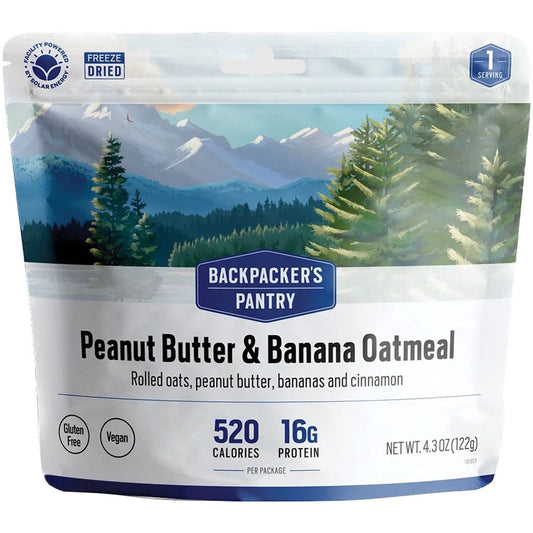PB & Banana Oatmeal 1P (Vegan)