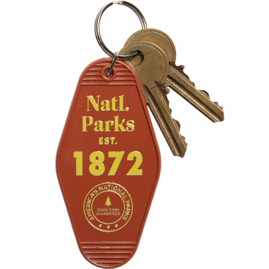 National Parks Keychain