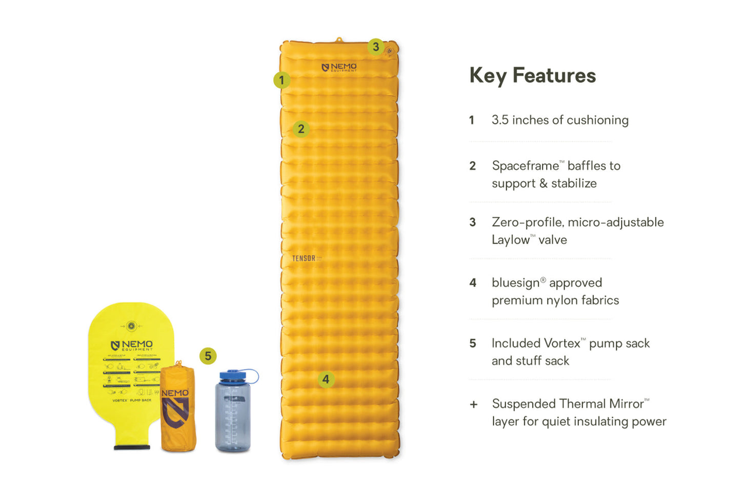 Tensor Trail pad- regular