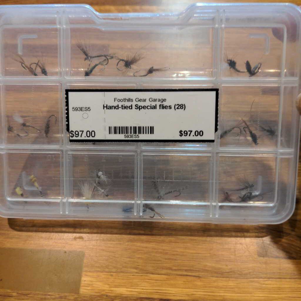 Hand-tied Special flies (28)