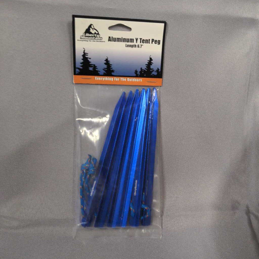 Y Tent peg- 6 pack