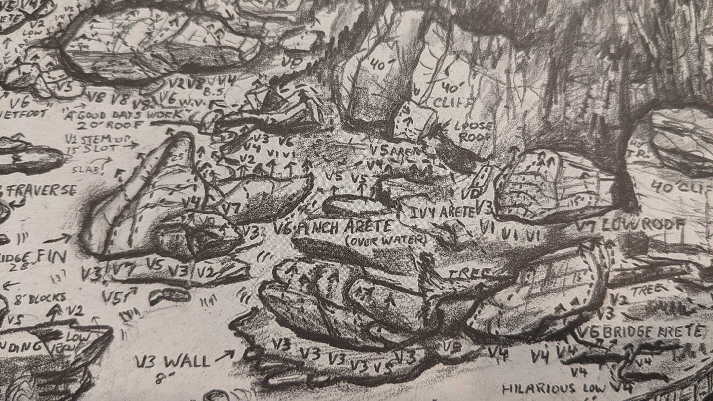 Linville Gorge Boulders Print