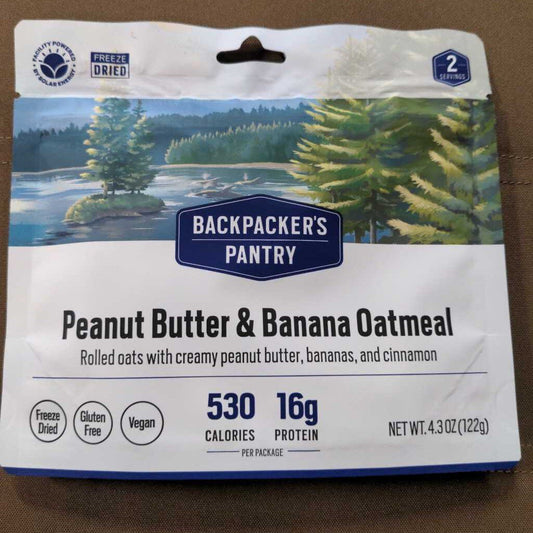 PB & Banana Oatmeal 1P (Vegan)