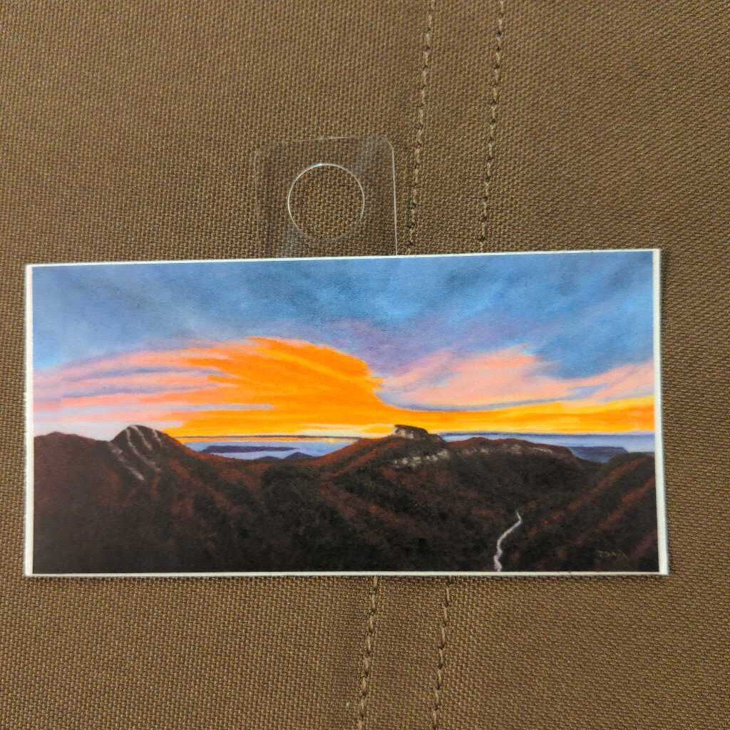 Linville Sunset Painting