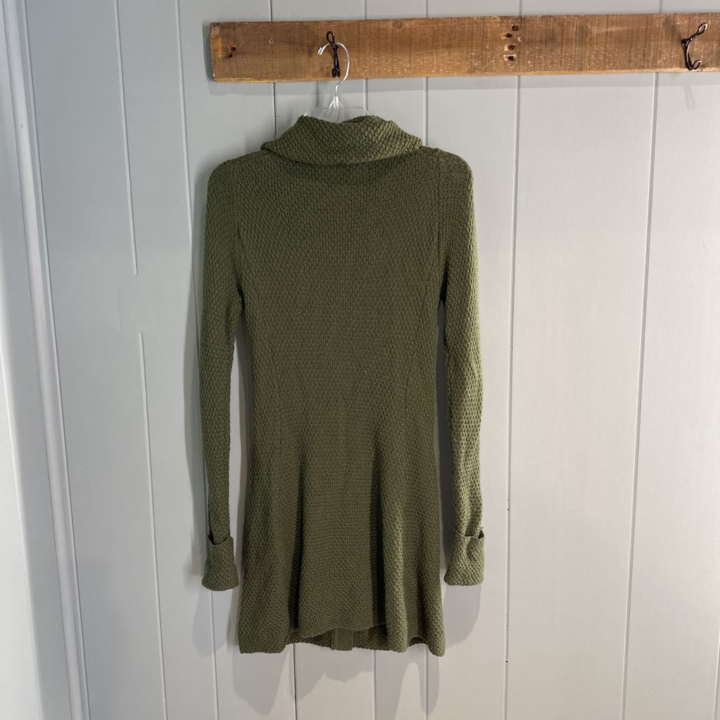 Merino Wool Sweater Coat Women's