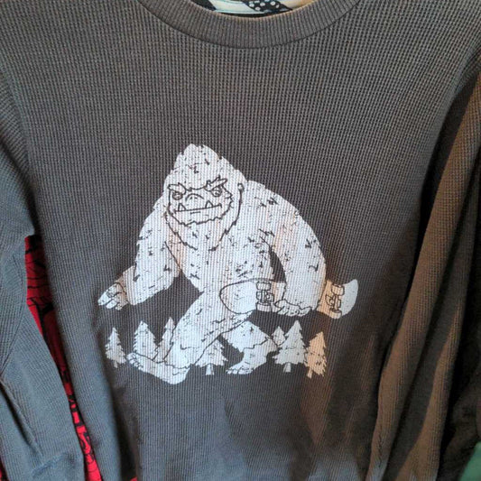 Long Sleeve Shirt with Yeti Graphic