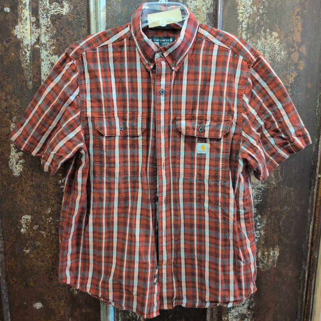 Carhartt Loose Fit Plaid Short Sleeve Shirt