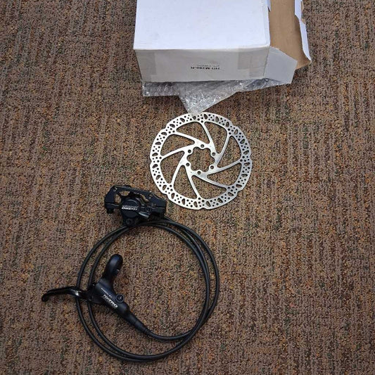 rear MTB disc brake w/ mount and rotor