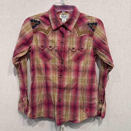 L/S snap front shirt