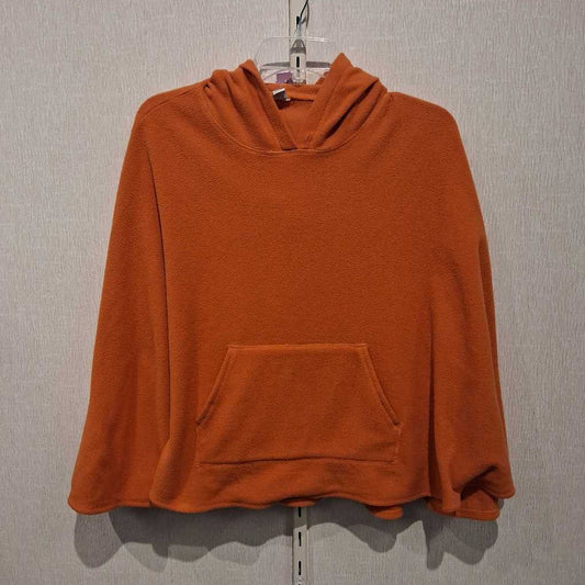 Fleece poncho/hoodie