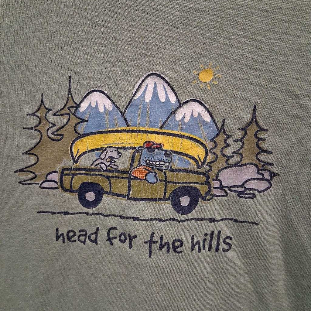L/S tshirt - Head for the Hills