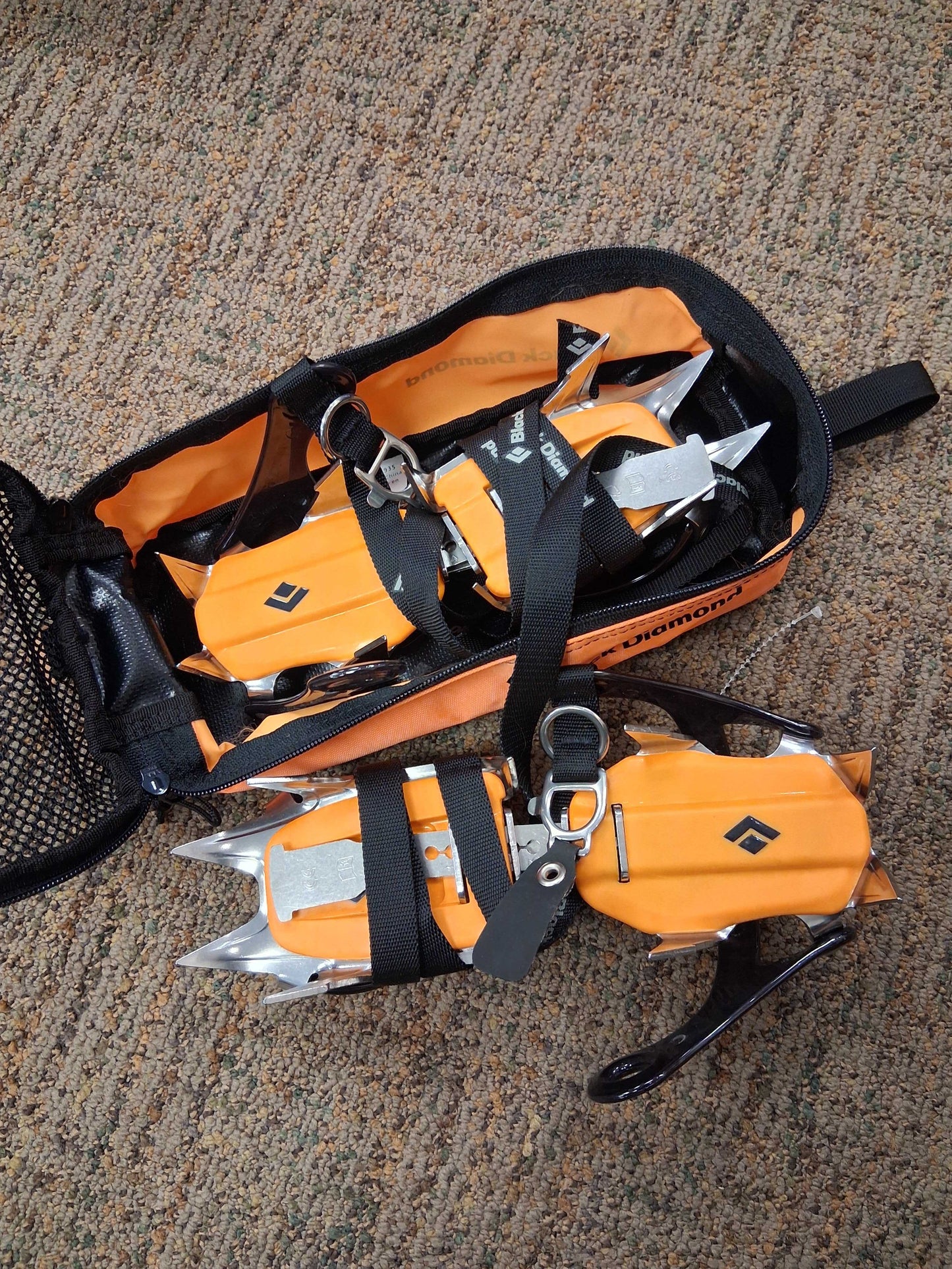 Contact Strap Crampons with ABS Plates