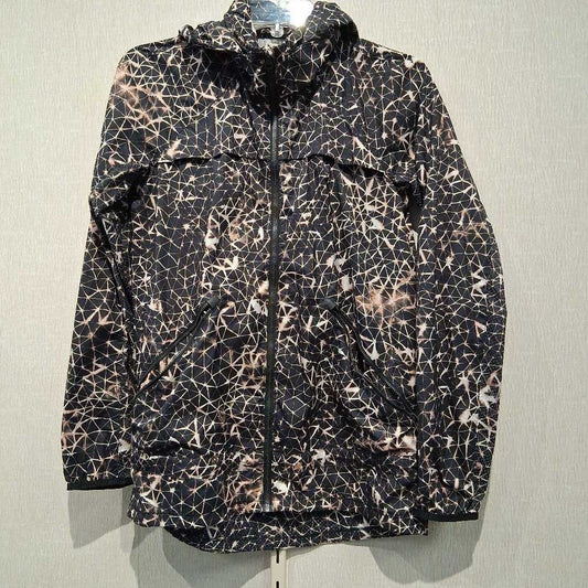 Full zip windbreaker with hood