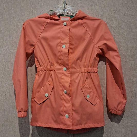 Hooded rain jacket, youth