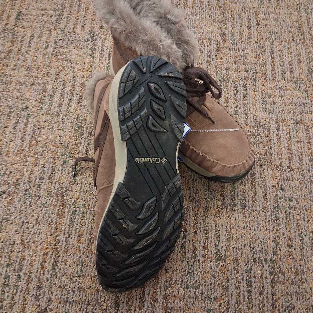 Fur Trimmed Low Boots