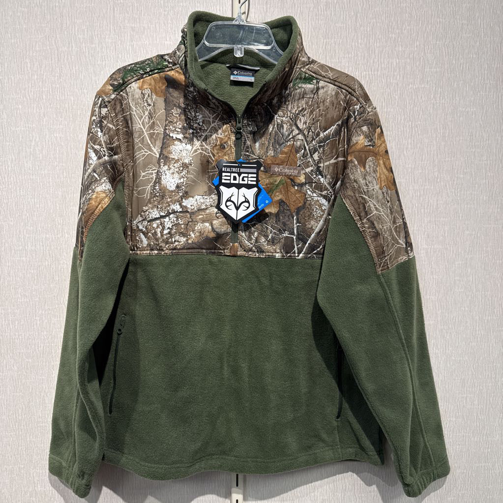 1/4 zip fleece, mens (NWT)