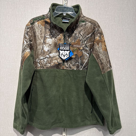 1/4 zip fleece, mens (NWT)